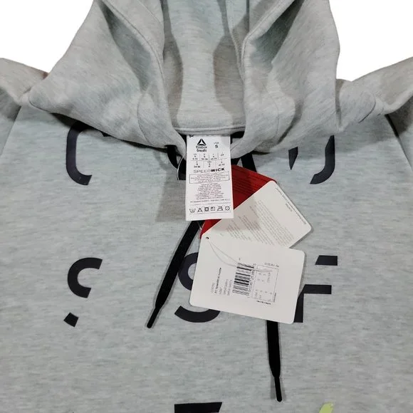 Reebok Womens Rc SpeedWick Hoodie CD5760 Eucaly Sweatshirts (Sz S) - Picture 4 of 10